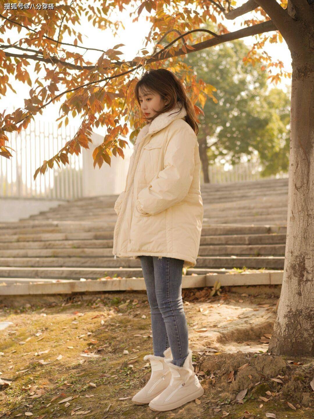 美眉 冬季不露脚踝也很洋气，试试这些“雪地靴”，保暖舒适又百搭