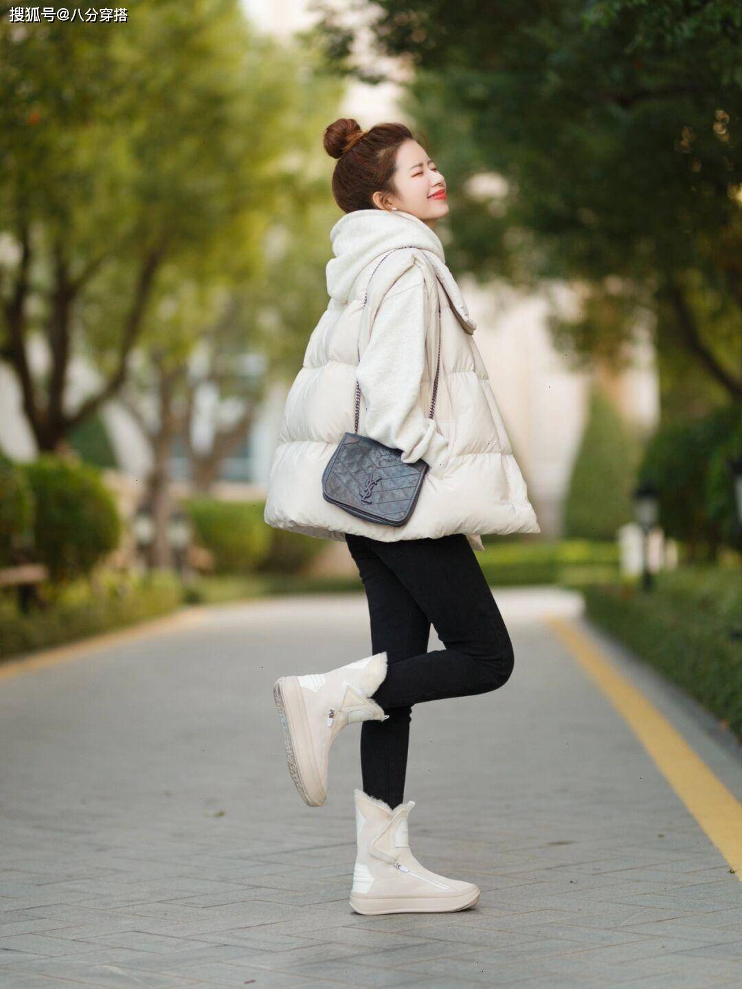 美眉 冬季不露脚踝也很洋气，试试这些“雪地靴”，保暖舒适又百搭