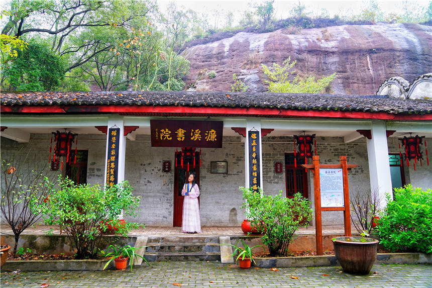 寺庙|江西于都有一个幽静景点，摩崖石刻很多，岳飞和周敦颐都曾经来过