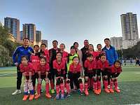 娄底吉星小学女子足球队获城区小学女子组冠军