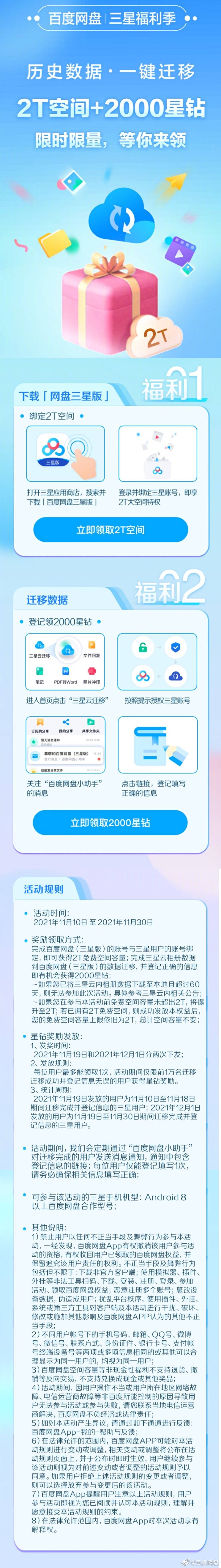 百度网盘：可为即将停运的三星相册提供一键迁移