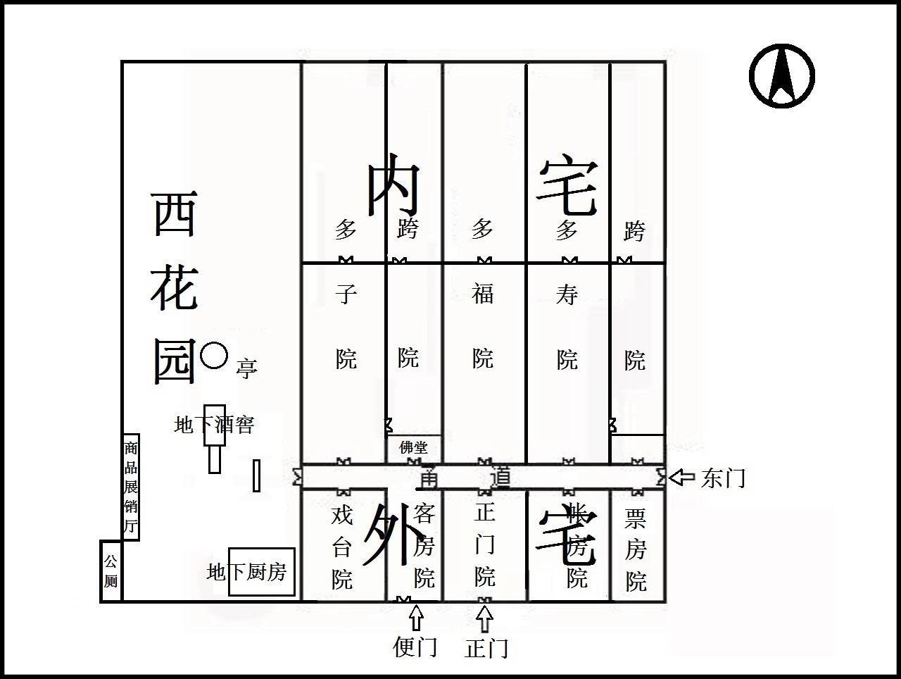 天下一豪宅太谷三多堂山西曹家大院一瞥1