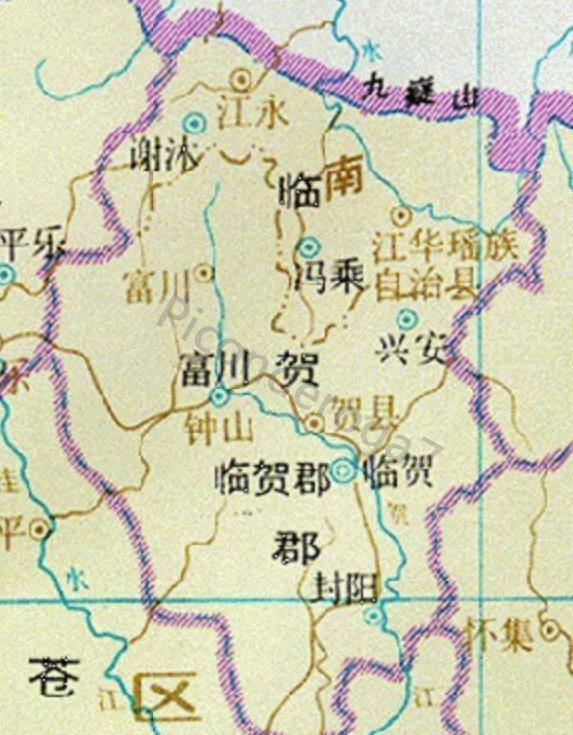 西晋二十一州之广州_时期_郁林郡_公元