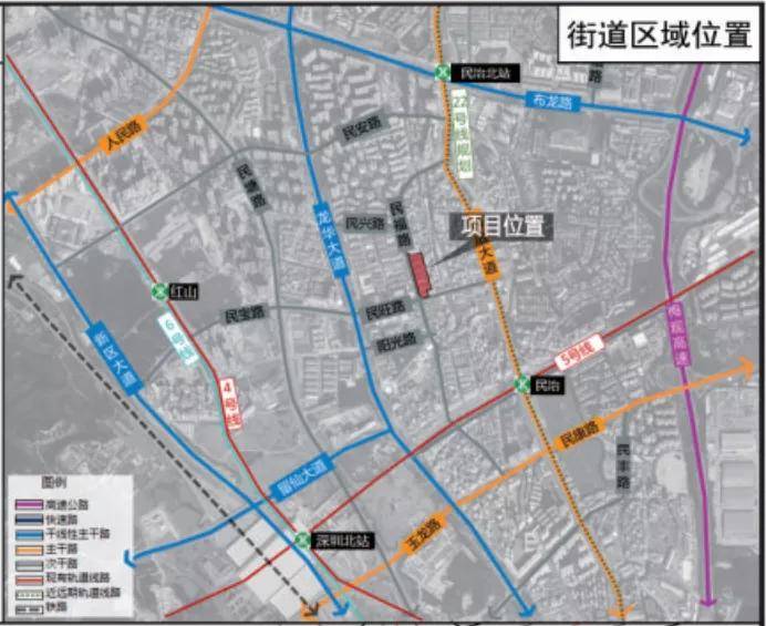 龙华区民治街道水尾泰安城市更新单元规划项_深圳市_服务_社区