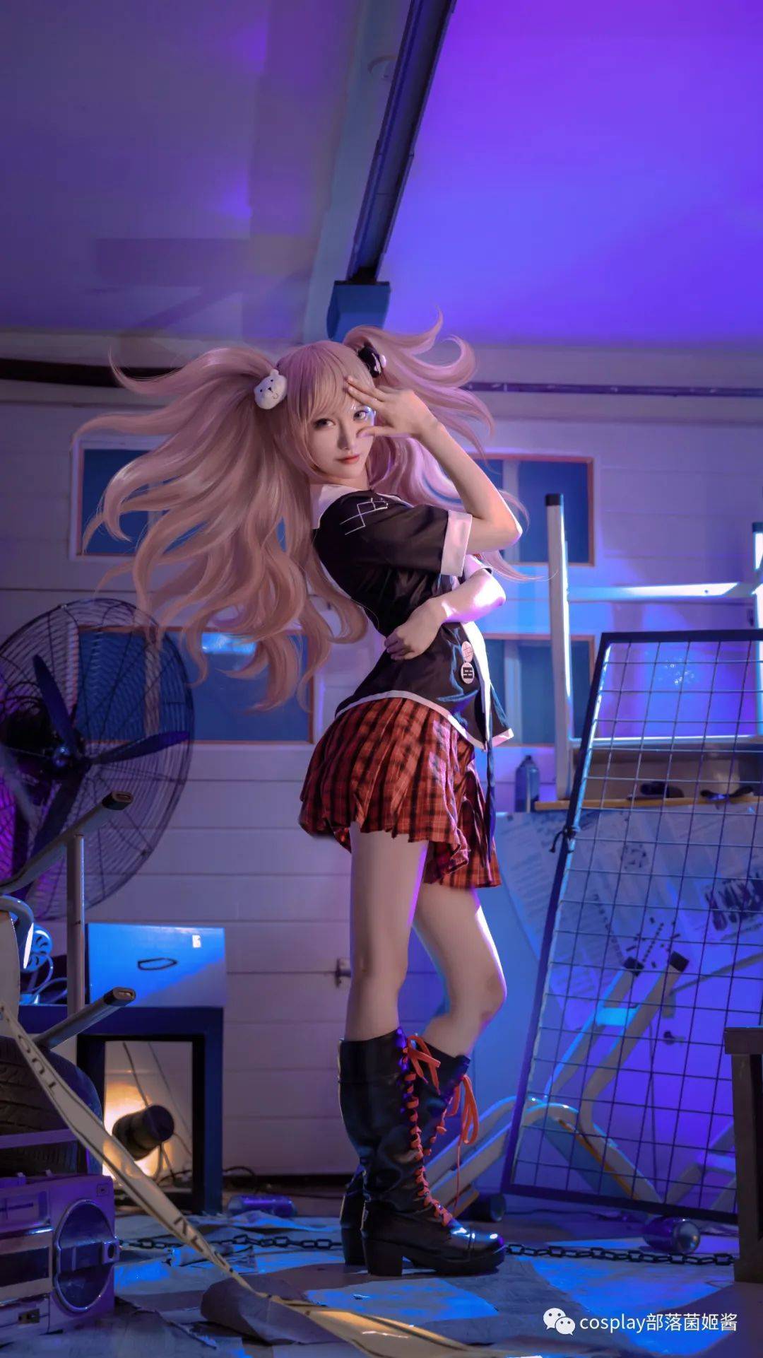 cos:弹丸论破江之岛盾子cos正片@栾一诺_wb_来源_病猫