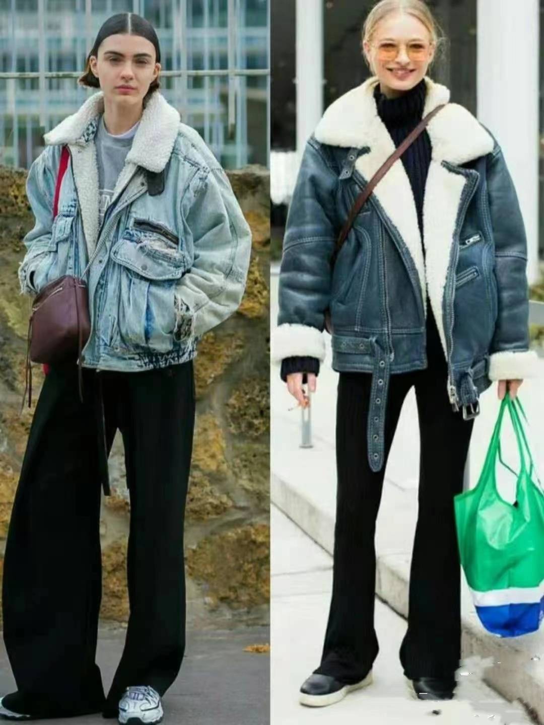 欧美风 温暖有型的欧美风穿搭，“棉衣外套”最关键，搭配思路都总结好了