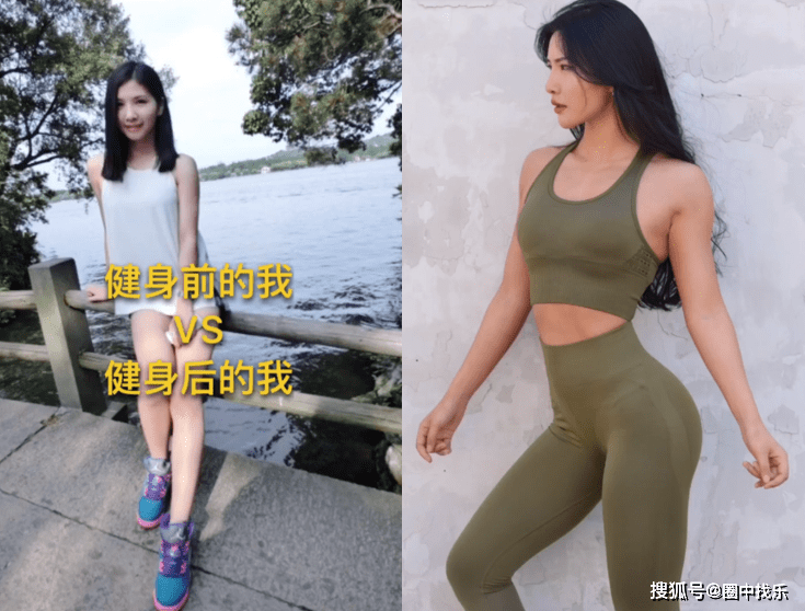 国产健身女神120斤肌肉健美单臂可夹爆苹果好有安全感
