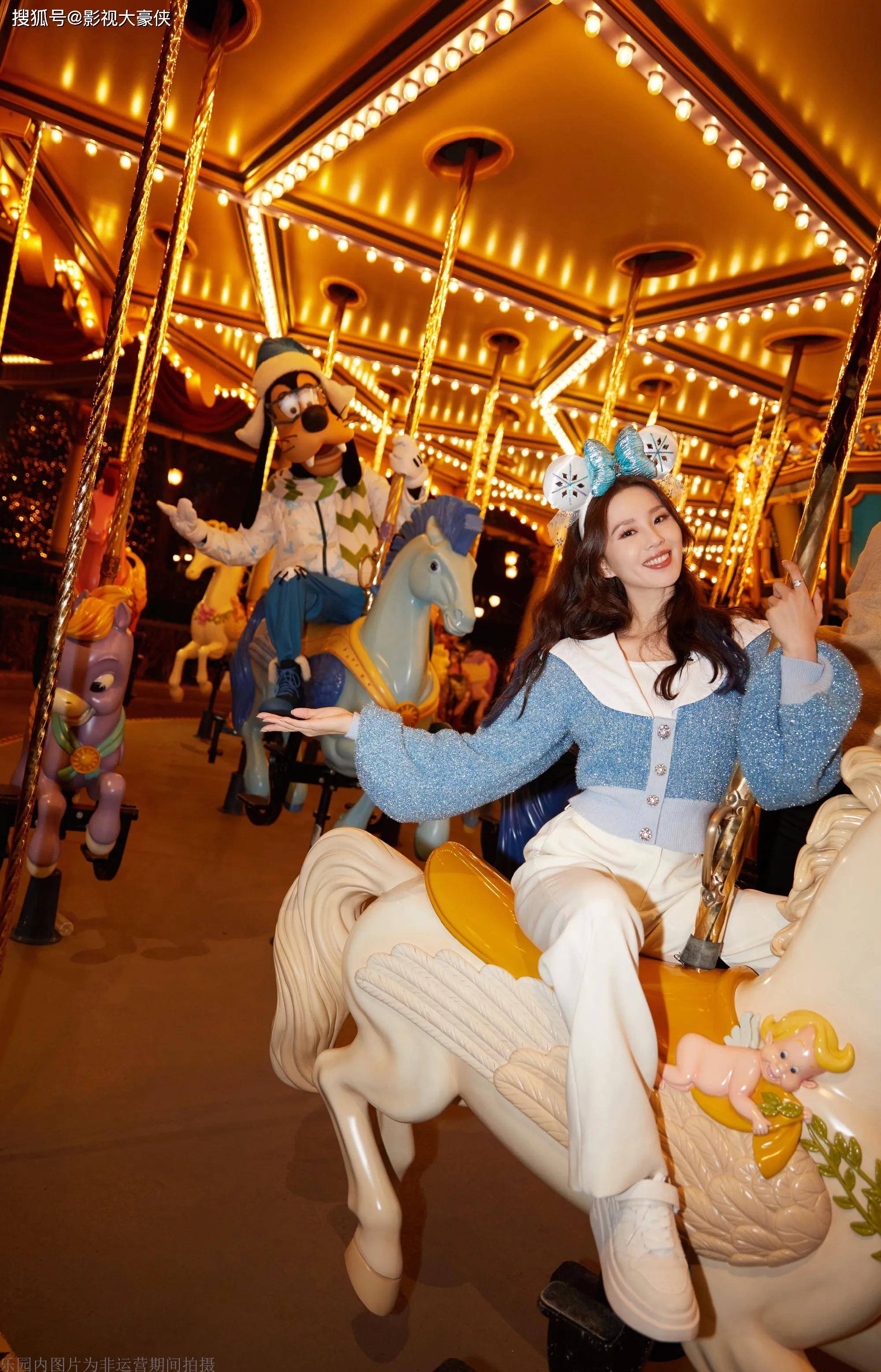 刘诗诗冬日写真流出，化身迪士尼公主，网友：真是公主本人了_搜狐网