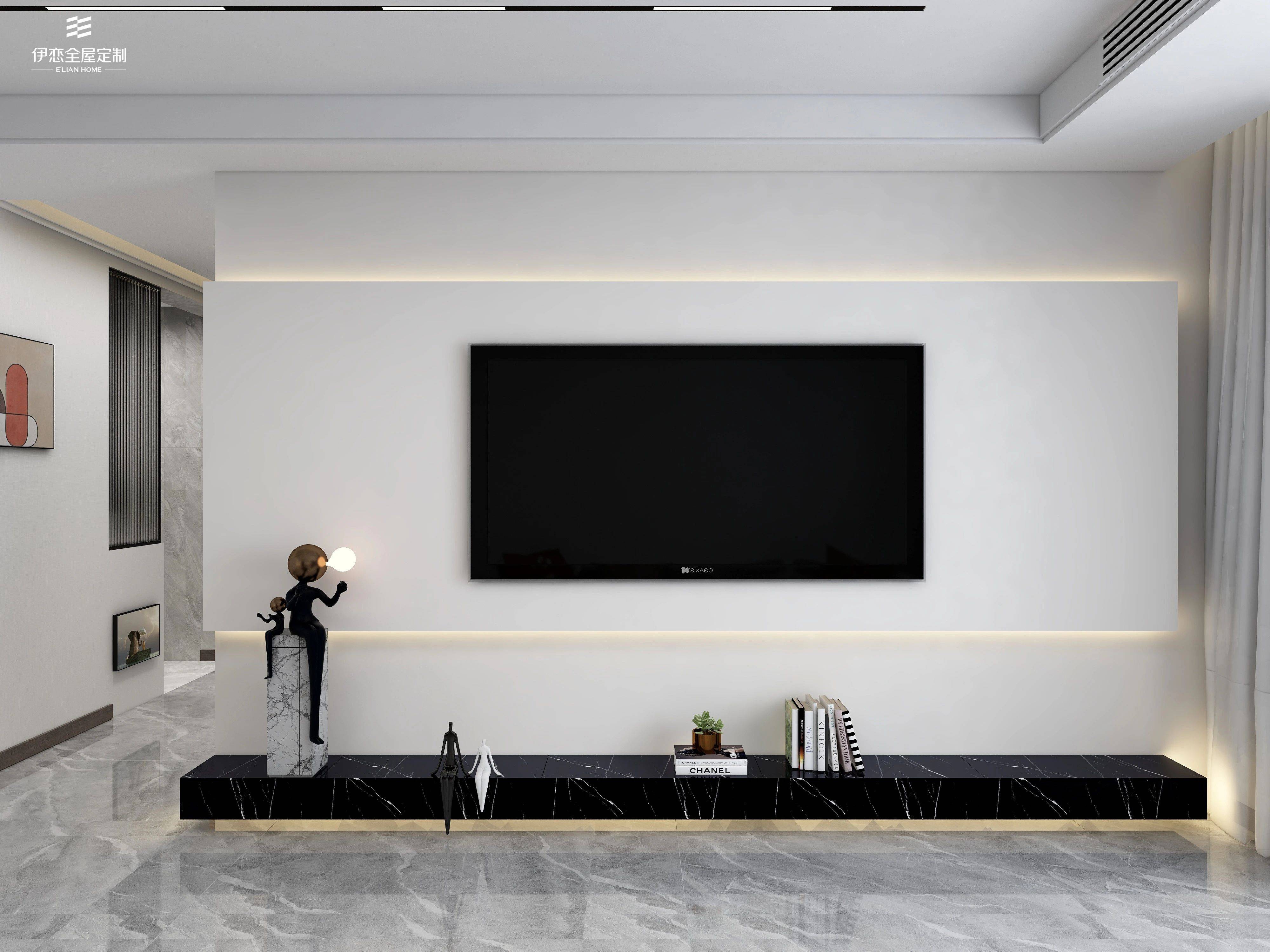 "摆放"初见简约,久处不厌living room客厅将每一寸空间的作用发挥到极