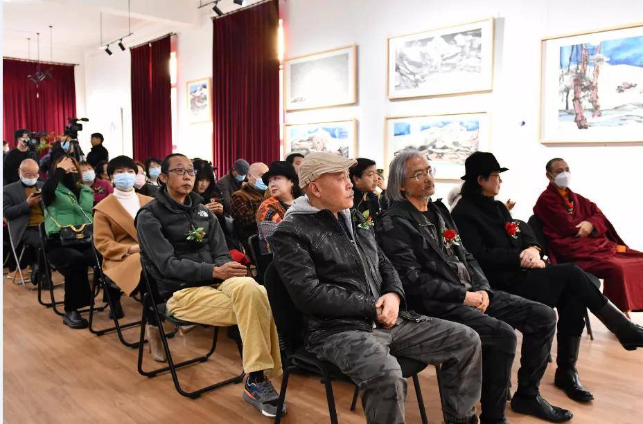 "藏文化"主题书画展在观禾艺术馆开幕_中国_腾模_著名画家