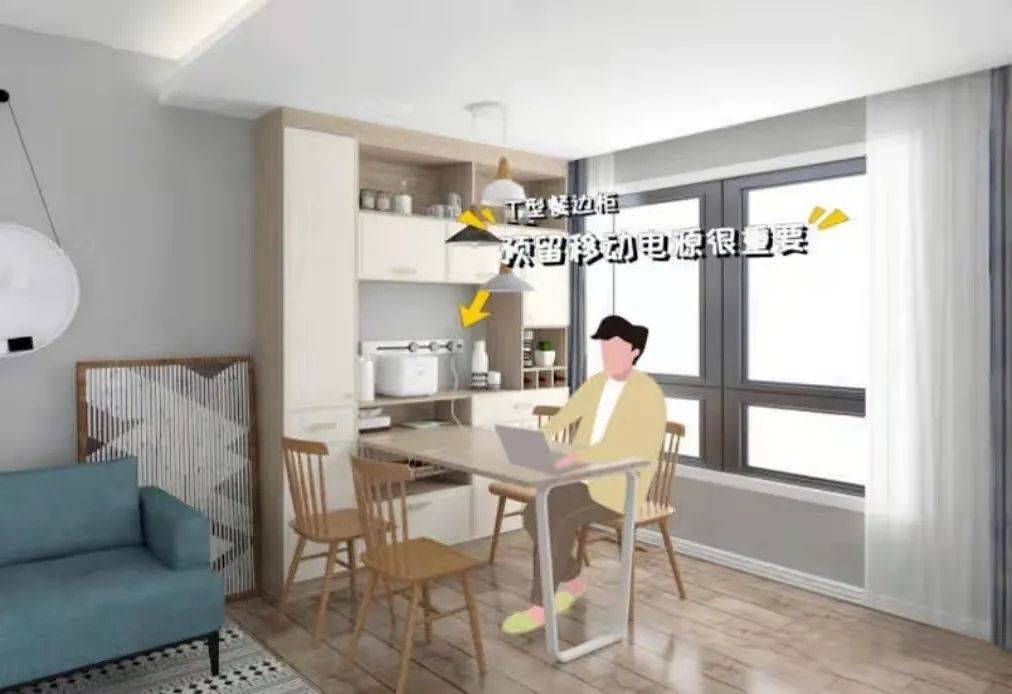 收纳|没装餐边柜,可别怪客厅堆满杂物!