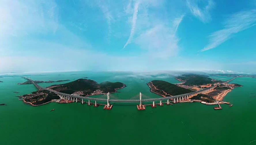 中国工程队再次高调出手,打通一座跨海大桥,2035直通台湾宝岛_平潭
