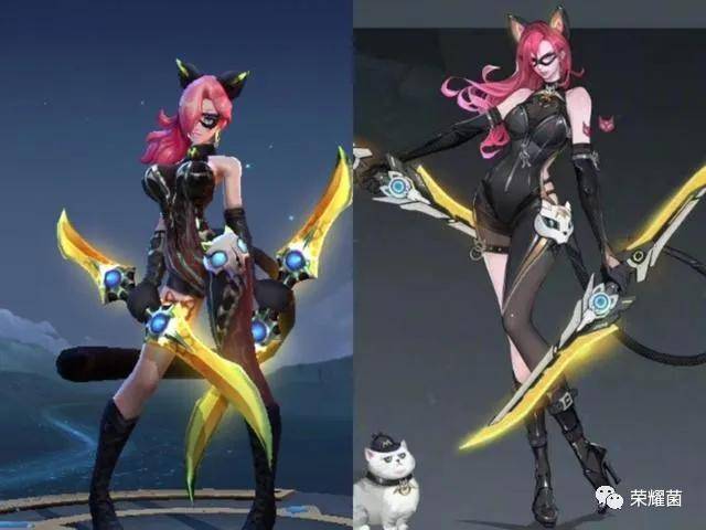 王者荣耀:新版暗夜猫娘官宣!