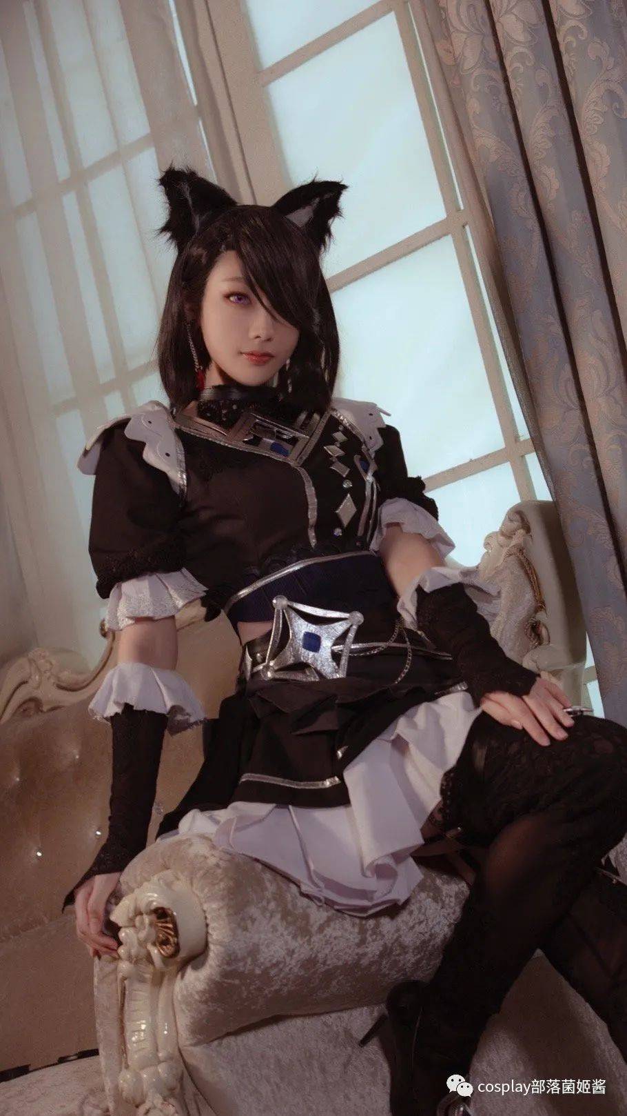 cos枪神纪瘾玛奇朵cos正片汐泠