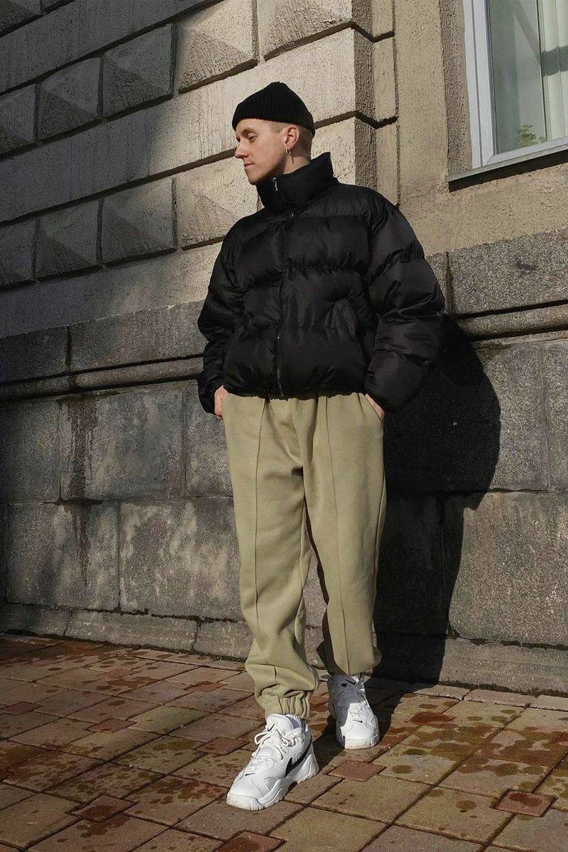 浅绿色 一米七的男生怎么穿？造型不用太花俏，跟着博主，基础色系就搞定