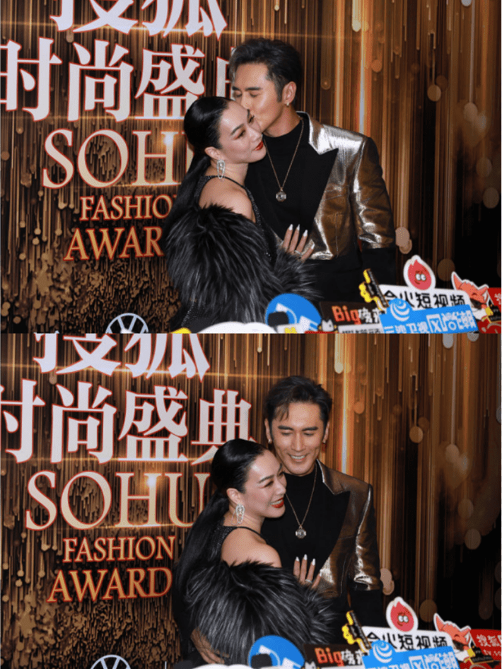 显得 女人美不美全在打扮上,钟丽缇穿黑裙好贵气,看不出大张伦硕12岁