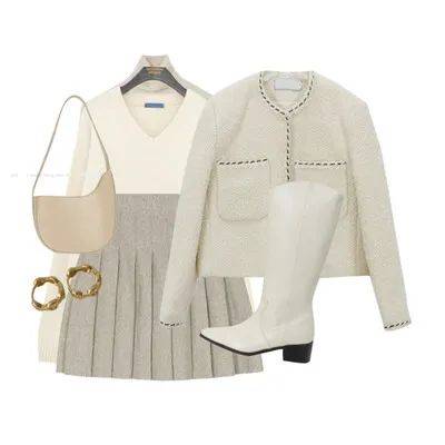 套路 入冬简约舒适穿搭，高级又温柔！