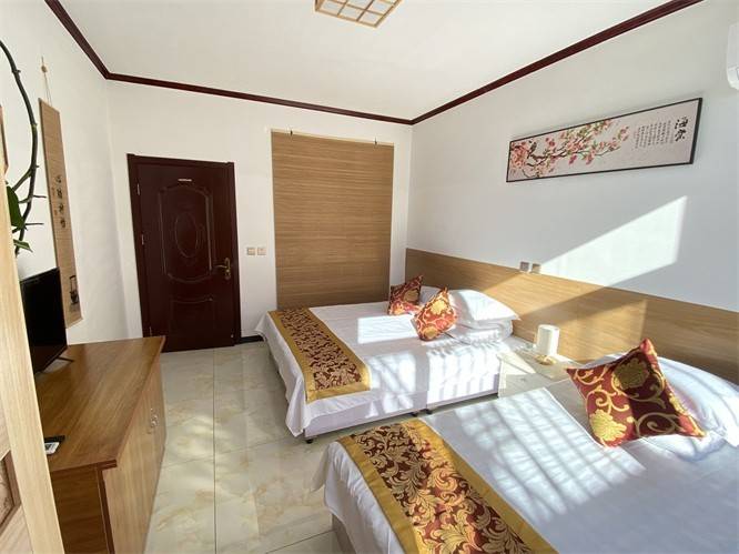 天津蓟县盘山阳初别院民宿100块一晚比农家院还便宜你不信