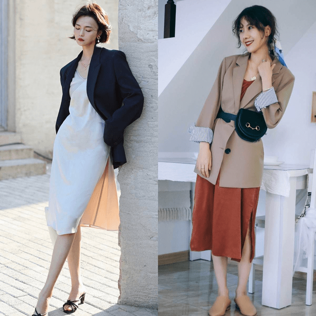 职场 职场女人必备的西装，用这4种搭配方式，时髦感爆棚