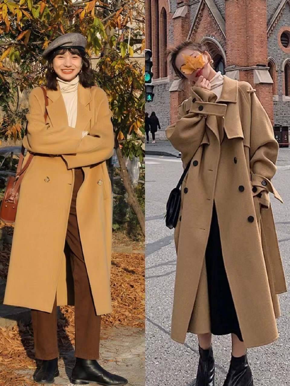 服装 这才是“大衣”的正确穿搭思路,跟素人博主学,轻松美出超模范