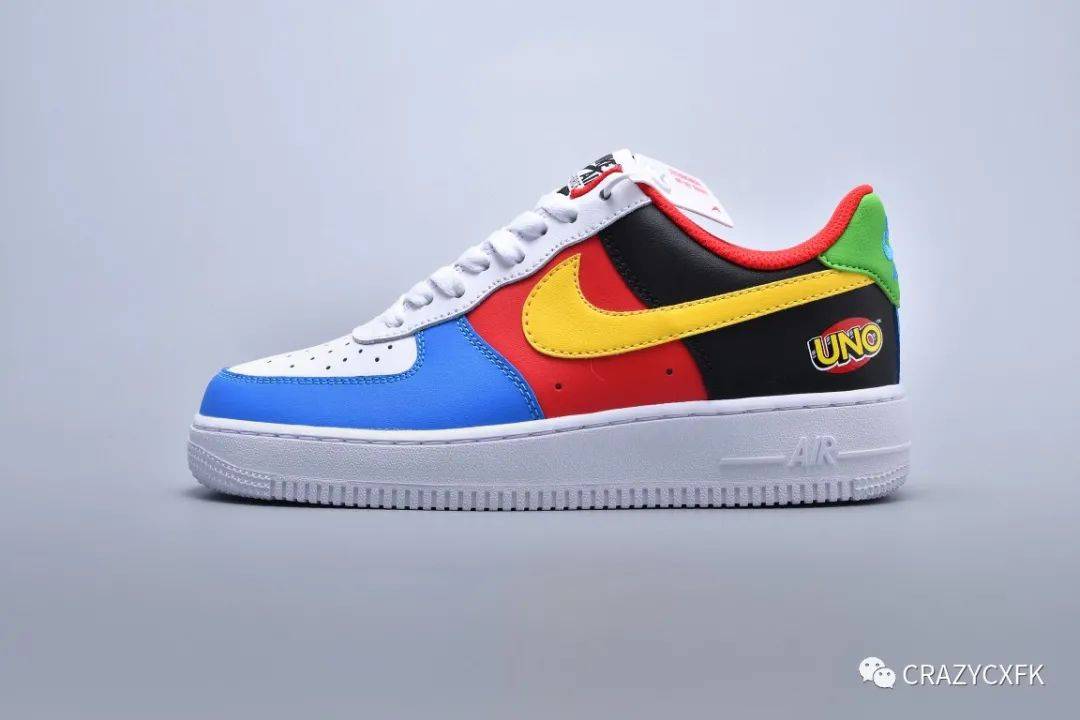 耐克Nike Air Force 1 UNO 多色拼接50周年限定空军一号运动鞋_手机搜狐网