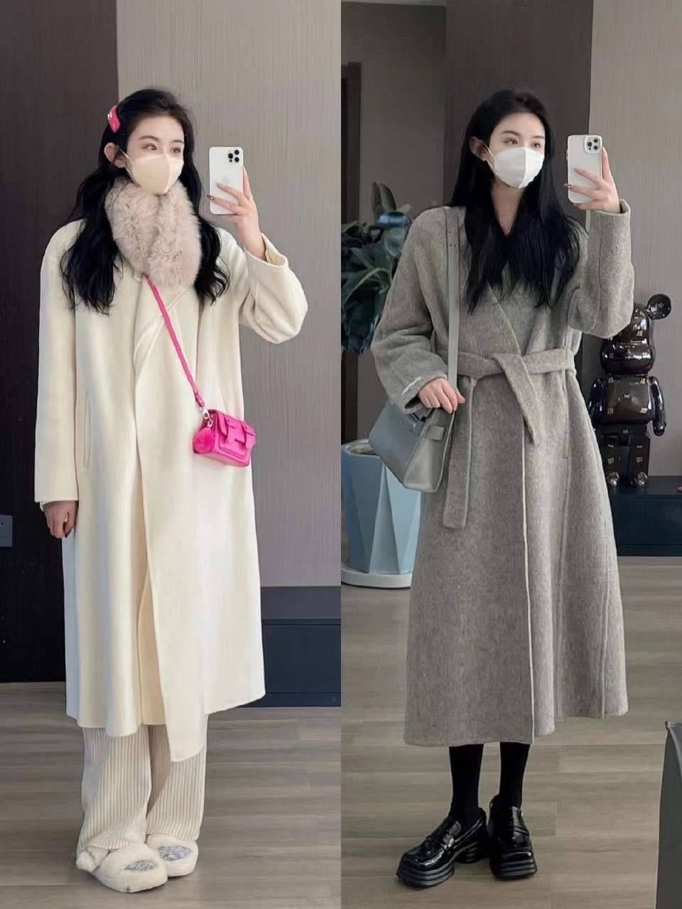 服装 这才是“大衣”的正确穿搭思路,跟素人博主学,轻松美出超模范