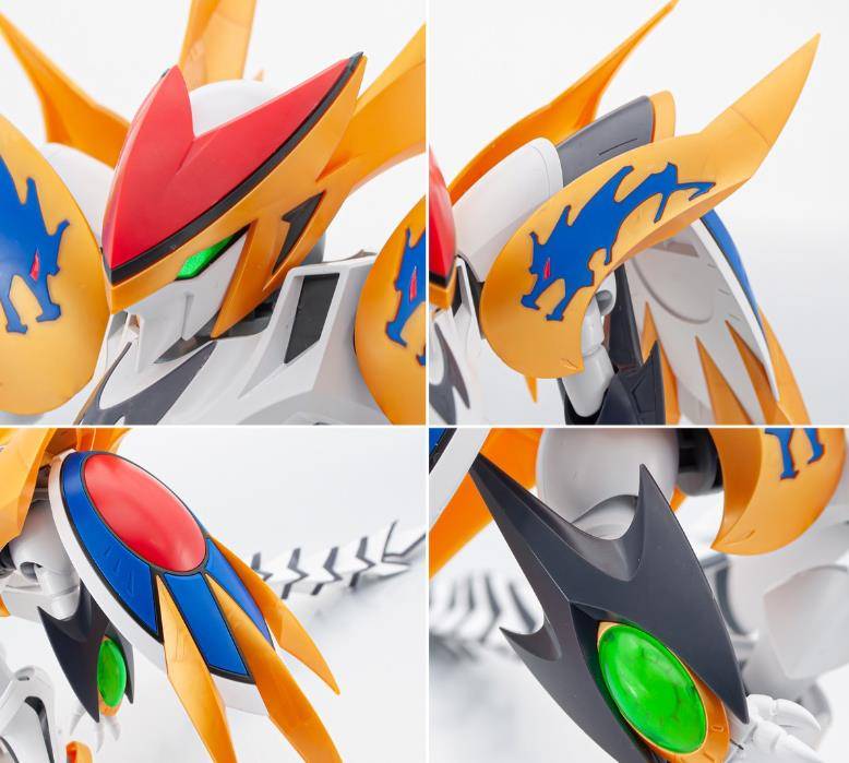 神龙斗士:超魔神龙神丸模型立绘及追加官图 光速吃瘪的最终形态_剑王