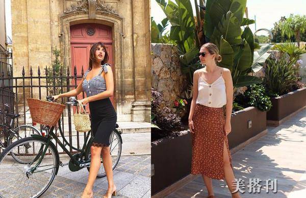 色调 极具魅力的吊带衫和吊带裙，性感女人味中带着清新少女的味道