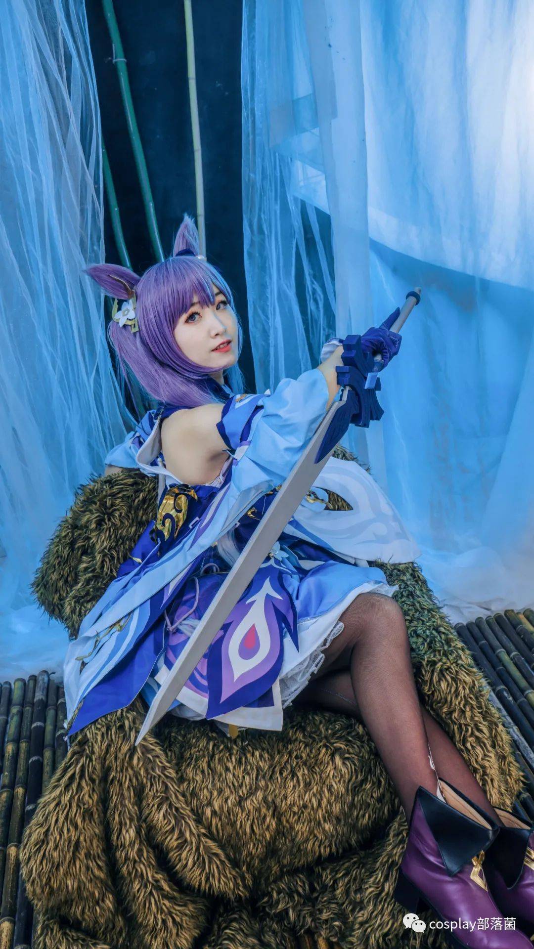 cos:原神刻晴cos正片@菟子酱-搜狐大视野-搜狐新闻