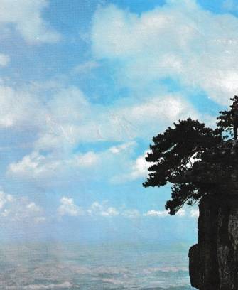老照片 1978年江西庐山 游览避暑的好地方