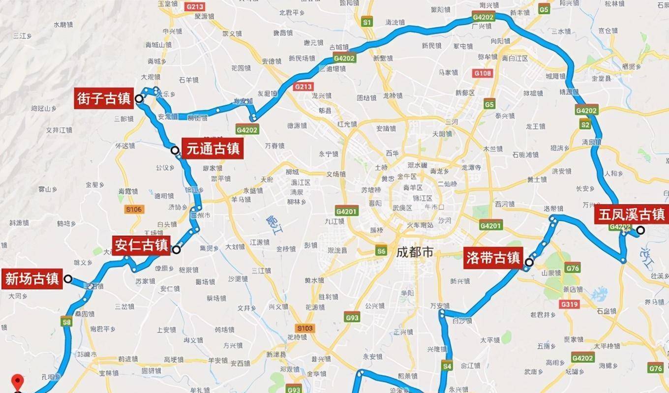 成都不止有锦里宽窄巷子周边这八大古镇一样值得去