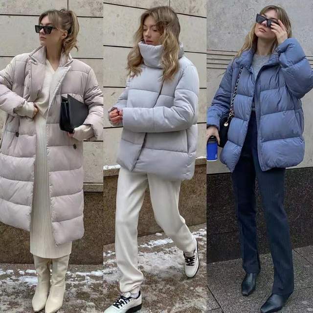 一身 羽绒服不仅能搭裙子！“羽绒服+裤子”，更保暖时尚