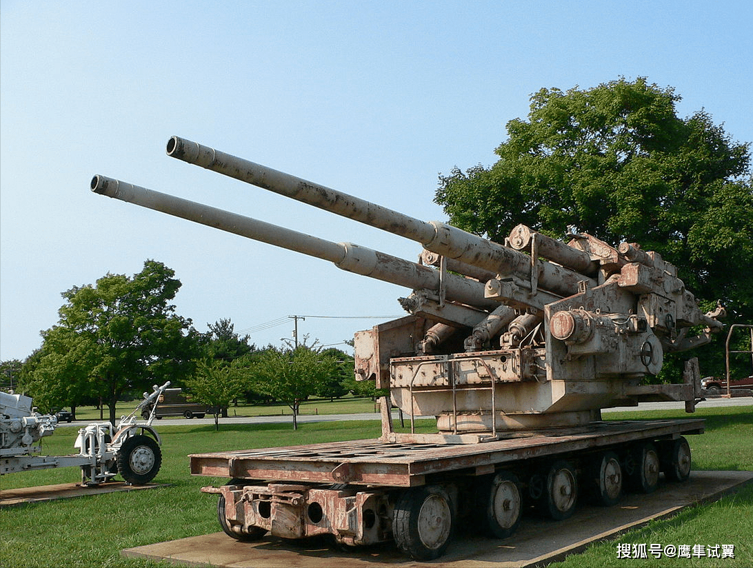 德国二战时期的128毫米高射炮，实际性能如何？flakmm防空作战