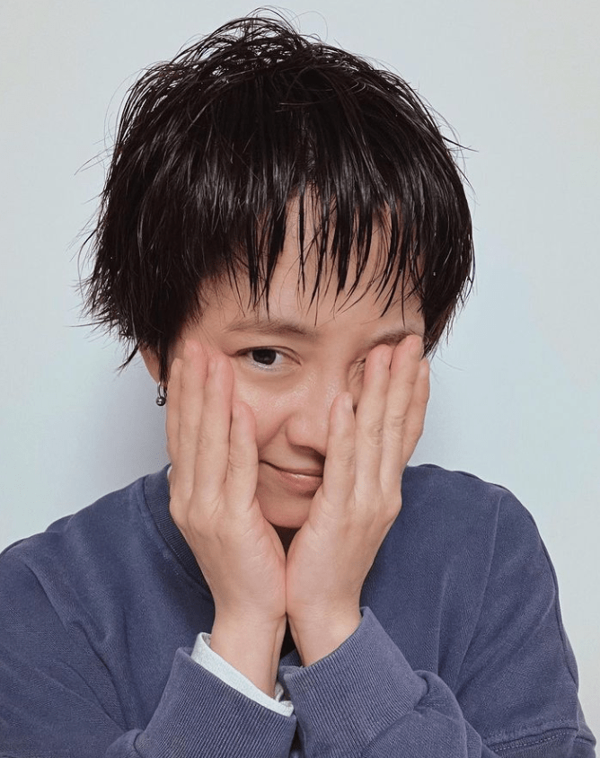 发型智孝也剪了，这个短发让大妈瞬间变少女！