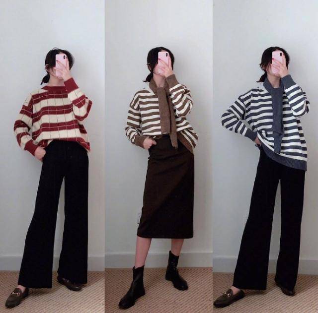 颜色 冬天也要做时髦girl，这些针织衫任意搭配都很美，时髦精致又保暖