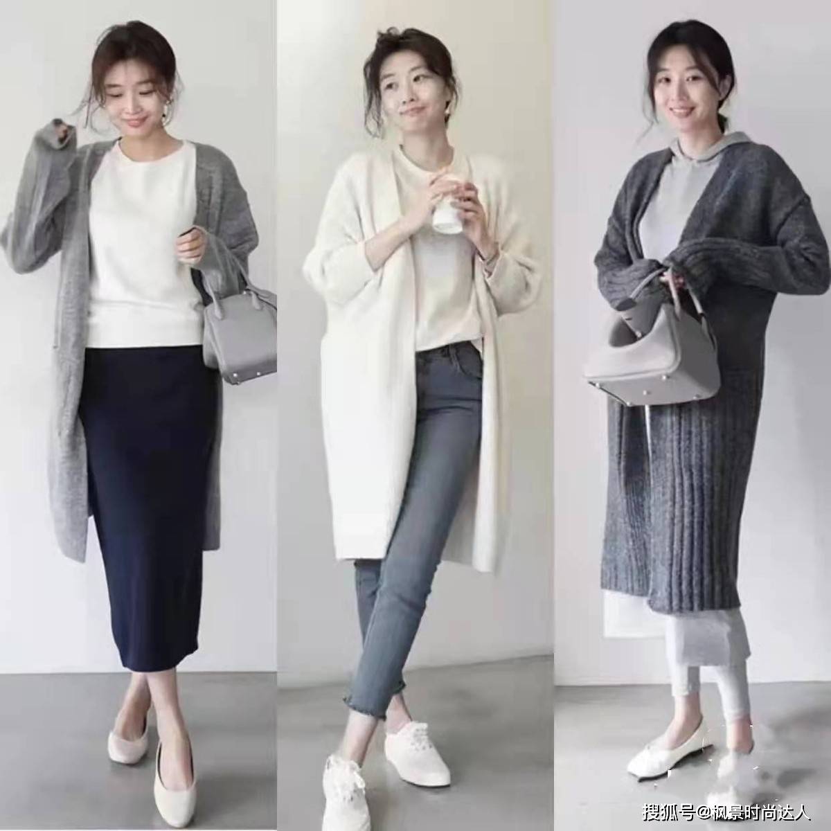 毛衣 终于找到适合“普通人”的穿搭，简约大气又高级，照穿不会出错