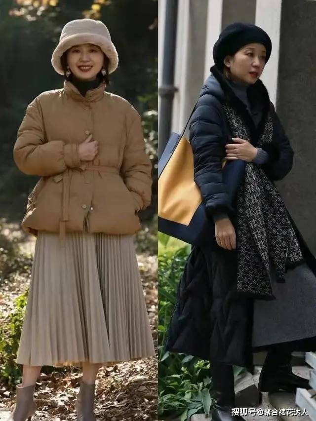 黑色 羽绒服、大衣过时了，今年真正流行“面包服”！50、60岁减龄气质