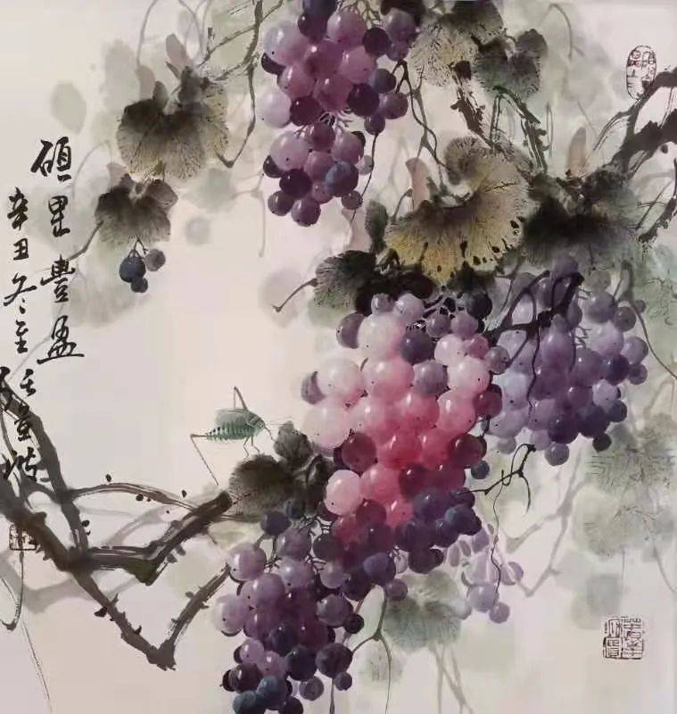 山东|妙笔丹青绘葡萄—“葡萄王子”张景波书画精品展，邀您共赏