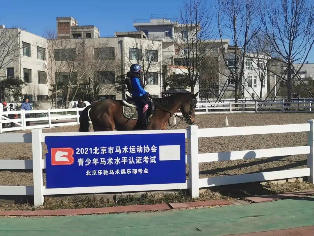 大陆马北京乐驰马术俱乐部举办青少年马术水平认证考试