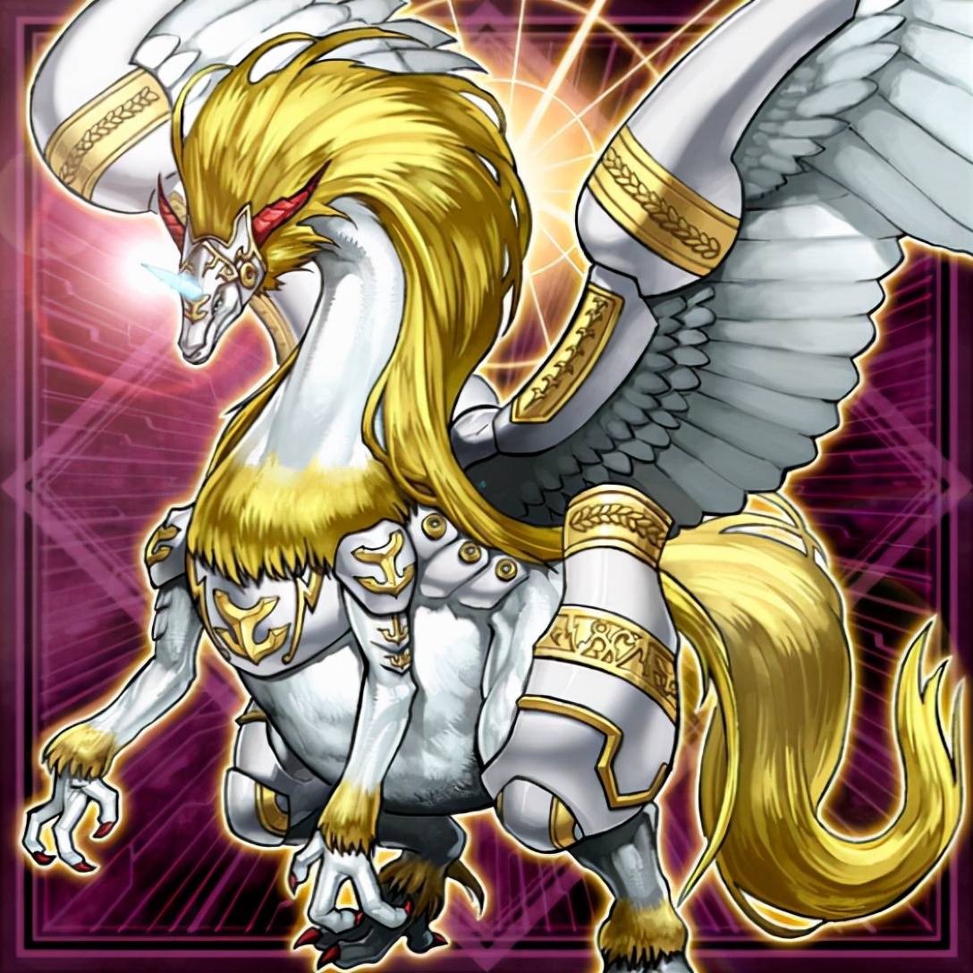 原创光芒四射魔龙的光明形态