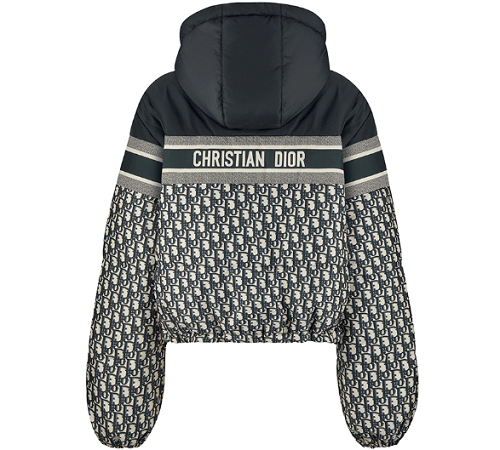 寺库上线迪奥老花印花羽绒服,实用且优雅大方_设计_oblique_衣服