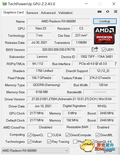 2021款联想拯救者R7000P评测：站在巨人的肩膀之上