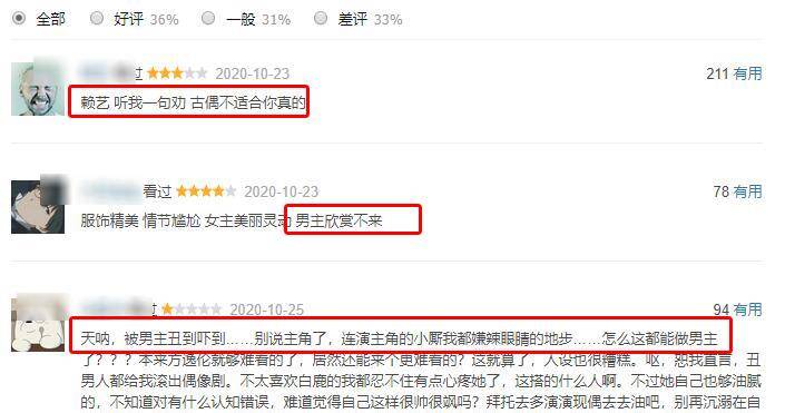 原著|新“古装八丑”出炉，这些男演员，真的不适合演古装美男子啊