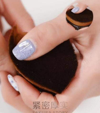感觉为何明星“上底妆”普遍用“粉底刷”？看到妆容效果瞬间我明白了
