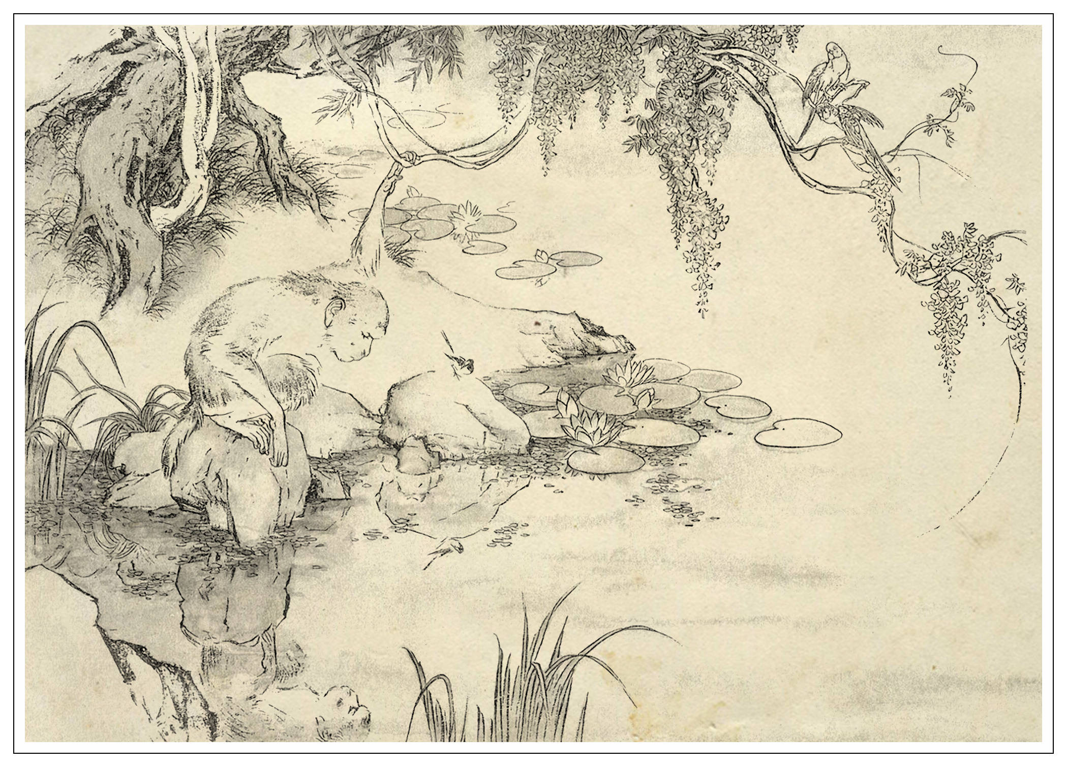 欣赏刘继卣高清水帘洞见识连环画大师作品的真正魅力