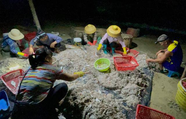 红鱼|海南印象：女人真能干，到处红鱼干，打渔很艰难，晒网最悠闲