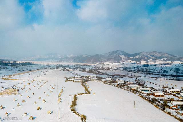 娱乐|航拍吉林省的吉林市，冬天千里冰封万里雪飘，你看过吗