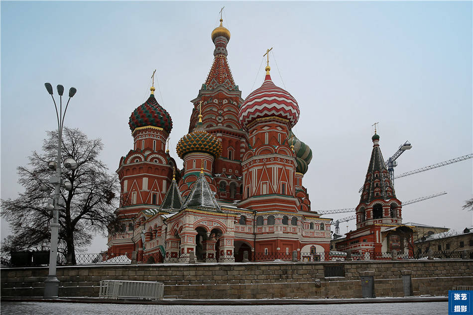 莫斯科17世纪俄罗斯建筑艺术的杰作，让人目不暇接，叹为观止