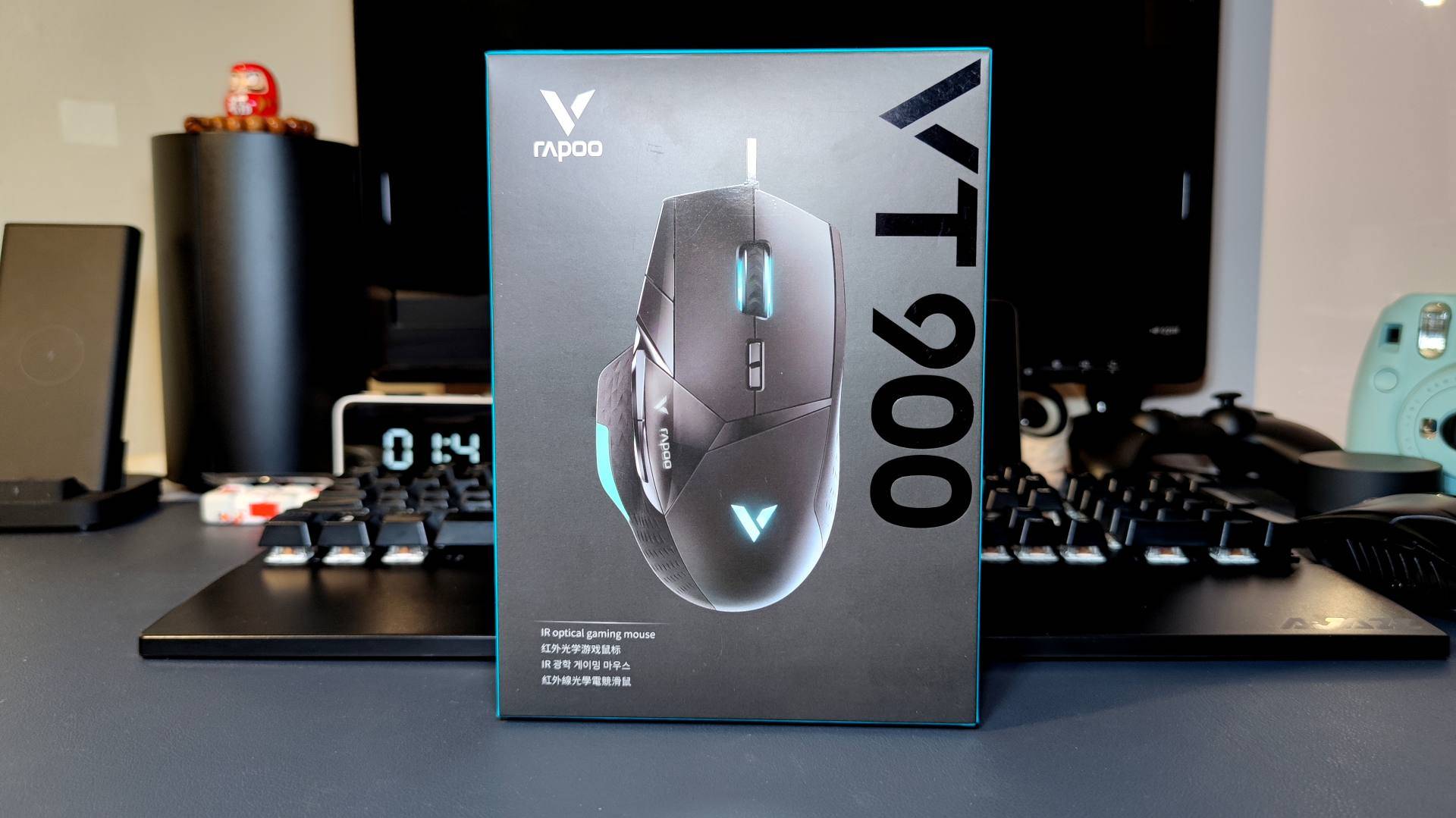 还记得这款高端旗舰雷柏vt900游戏鼠标吗