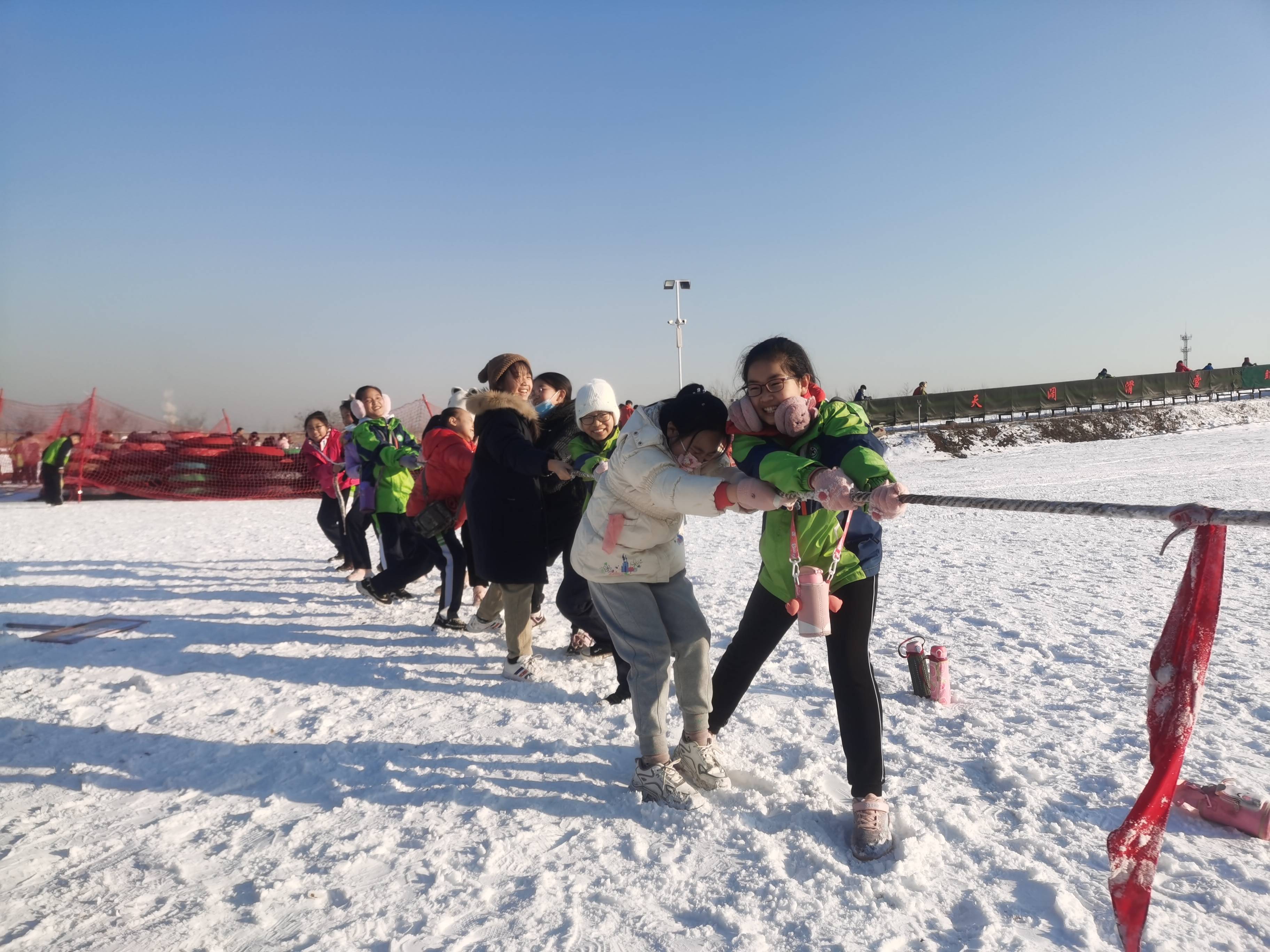 小学假期冰雪活动美篇图片